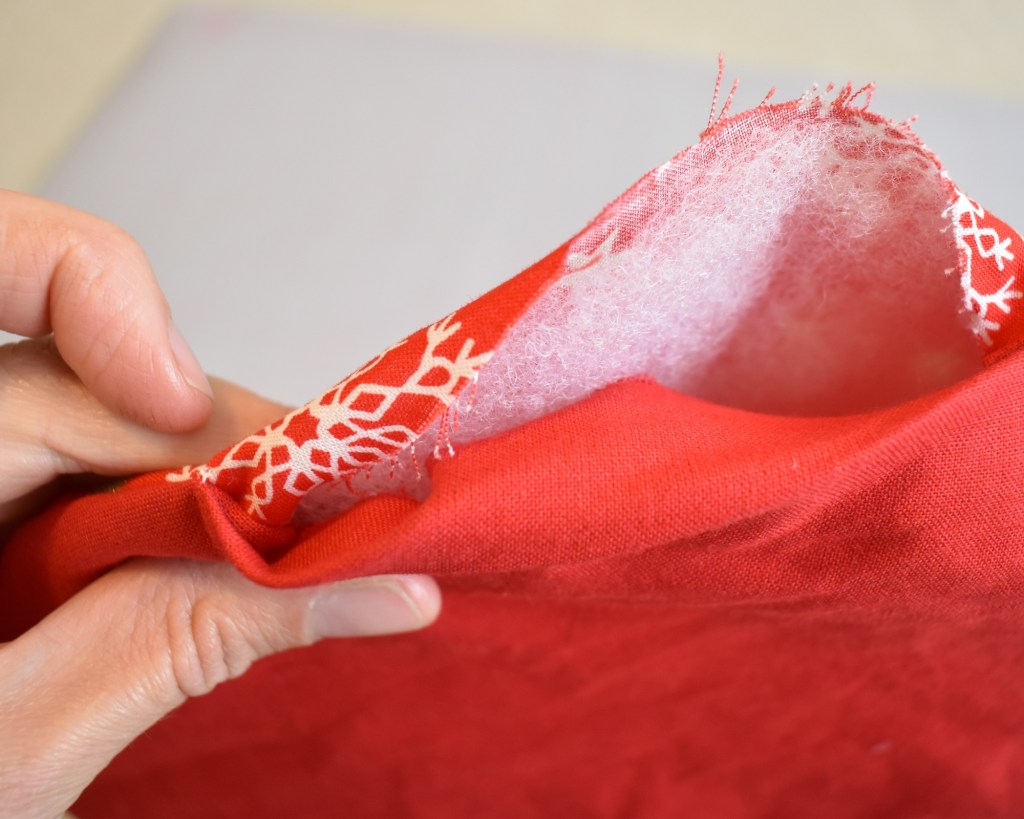 Oron remaining hems flat if required